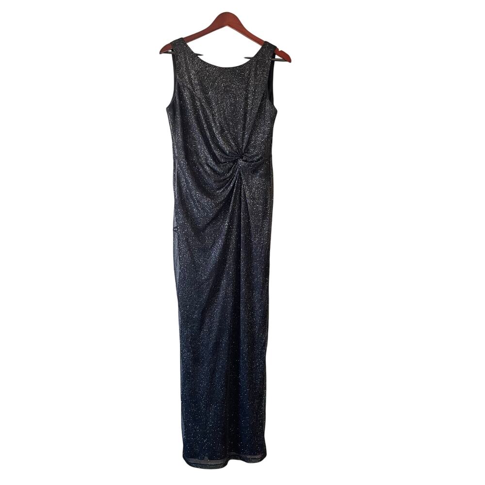Y2k Calvin Klein sparkly‎ maxi bodycon dress size small